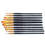 20-Piece Art Brush Set for Acrylic and Watercolor