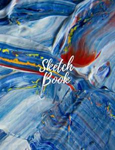 Artist Sketchbook: Blank Paper Pad 8.5" x 11