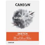 Canson Graduate Sketch Pad, 9x12 inches, 40 Sheets
