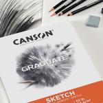 Canson Graduate Sketch Pad, 9x12 inches, 40 Sheets