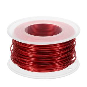 Red Aluminum Craft Wire, 18 Gauge, 98.4Ft
