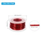 Red Aluminum Craft Wire, 18 Gauge, 98.4Ft