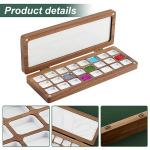Watercolor Palette Box with Lid - 24 Grids