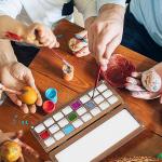 Watercolor Palette Box with Lid - 24 Grids