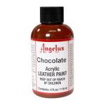 Chocolate Angelus Acrylic Leather Paint, 4 Fl Oz