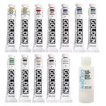 Golden Heavy Body Acrylic Paint Set - 12 Colors