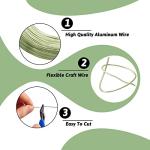 Lawn Green 18 Gauge Aluminum Craft Wire, 650 Feet