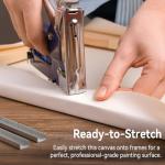 36" x 3 Yards Gesso Primed Cotton Canvas Roll