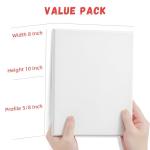 Set of 4 Stretched Cotton Canvases for Painting