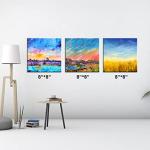 Pack of 16 Primed 8x8" Stretched Canvases