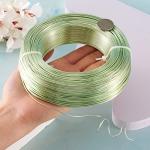 Lawn Green 18 Gauge Aluminum Craft Wire, 650 Feet