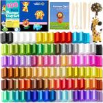 CiaraQ Polymer Clay Kit – 100 Vibrant Colors