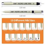 XWT 13 Fine Liner Pens Set