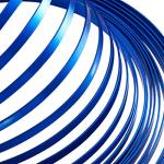 Pandahall 32.8 Feet Flat Aluminum Wire 18 Gauge Metal Artistic Wire 5mm Wide for Sculpting Armature Metal Wrap Crafts Jewelry Making (RoyalBlue)