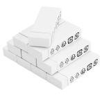 Amazon Basics Block White Eraser, 10 Count (Pack of 1)