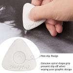 Outus Cube Erasers with Grip Different Shape Eraser Vinyl White Eraser for Art Drawing Writing Sketching (8)