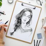 MARTCOLOR Charcoal Drawing Set, 19 Pieces, Black & White Charcoal Pencils for Drawing, Sketching, Shading, Blending, Artist Pencils for Beginners & Pro Artists