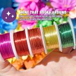 Artistic Wire-Colored Wire, 24 Gauge 10 Yards/Pkg, Natural Non-Tarnish Silver