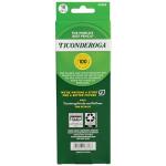 Ticonderoga Wood-Cased Pencils, Pre-Sharpened, #2 HB Soft, Yellow, 18 Count