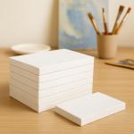 LWR CRAFTS Mini Stretched Canvas 3" X 5" Pack of 6