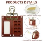 HINGTAI 8 Grid Miniature Wooden Watercolor Painting Palette Kit with Portable Sketchbook and Water Pen, Travel Watercolor Palette Set for Artists