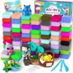 ARTPAR Air Dry Clay 66 Colors, Modeling Clay for Kids, Model Magic DIY Molding Clay Kit with Sculpting Tools, Soft & Ultra Light, Art and Crafts for Boys and Girls 3-12 Years Old.