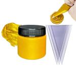 10.6 OZ Golden Acrylic Modeling Paste,with Plastic Bags,Modeling Paste for Textured Art,Golden Gel for 3D Art, Modeling Clay for DIY Crafts, Enhances Sculptures Material, Craft Enthusiast Sculpture