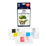 Crayola No Bake Sculpting Clay (5 Colors), 2oz Air Dry Modeling Clay, Crafting Supplies for Teens & Adults, Artistic Gift, 8+