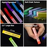 COLOUR BLOCK Soft Pastels for Artists - 80 Colors Square Chalk Soft Pastels Art Set in CARBON Box - Vibrant Pigments Art Kit for Painting, Drawing, Sketching, Hobbyist.