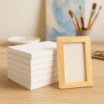 LWR CRAFTS Mini Stretched Canvas 3" X 5" Pack of 6