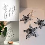 8 Gauge Aluminum Wire for Craft, 32.8 Feet 3mm Black Bendable Flexible Aluminum Armature Crafting Wire Roll Bulk for Sculpting DIY Crafts Jewelry Making