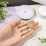 Cheriswelry 28 Gauge Green Copper Wire Bendable Metal Craft Wire Flexible Soft Jewelry Beading Wire 0.3mm Tarnish Resistant Wire for Sculpting Armature Artistic Floral Garden Wrapping DIY Accessory