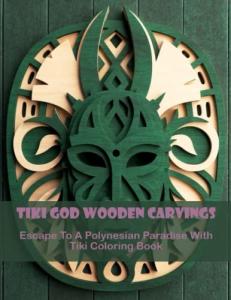 Polynesian Paradise Tiki Coloring Book