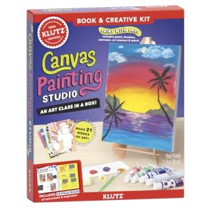 Canvas Painting Studio Craft Kit for Kids