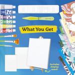 Canvas Painting Studio Craft Kit for Kids