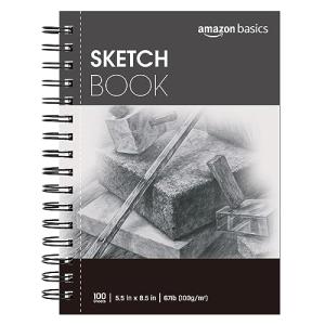 Durable Sketch Pad 5.5”x8.5” - 100 Sheets
