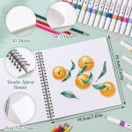 50 Sheets Bleedproof Marker Paper Pad, 7.6x7.6 Inch