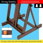 MEEDEN Adjustable Studio Easel for Heavy Canvases