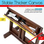 MEEDEN Adjustable Studio Easel for Heavy Canvases