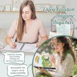 50 Sheets Bleedproof Marker Paper Pad, 7.6x7.6 Inch