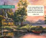 Thomas Kinkade Studios Art Perpetual Calendar
