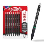 Sharpie S-Gel Pens, 8 Count, Assorted Colors