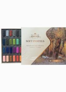 48 Vibrant Soft Pastels for Artists