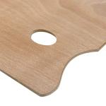 HEVSTIL Square Wooden Paint Palette for Artists