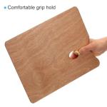 Wooden Paint Palette with Thumb Hole, 12"x9