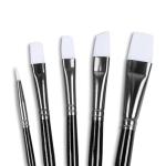 Angelus 5-Piece Acrylic Paint Brush Set
