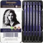 Woodless Charcoal Pencils - Ultra Soft 6pc Set