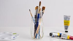 How to Clean Acrylic Paintbrushes