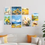 8x10 Inch Canvas Boards - 4 Pack