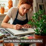 KAKKUE 11"x14" Heavyweight Spiral Sketch Book